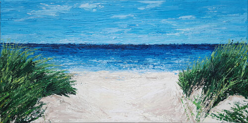 Auf dem Weg zur Ostsee by Gema Cebrian, Painting for Sale on Select