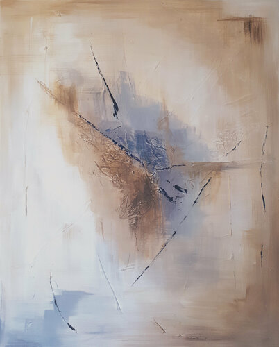Cielo y tierra by Gema Cebrian, Painting for Sale on Select