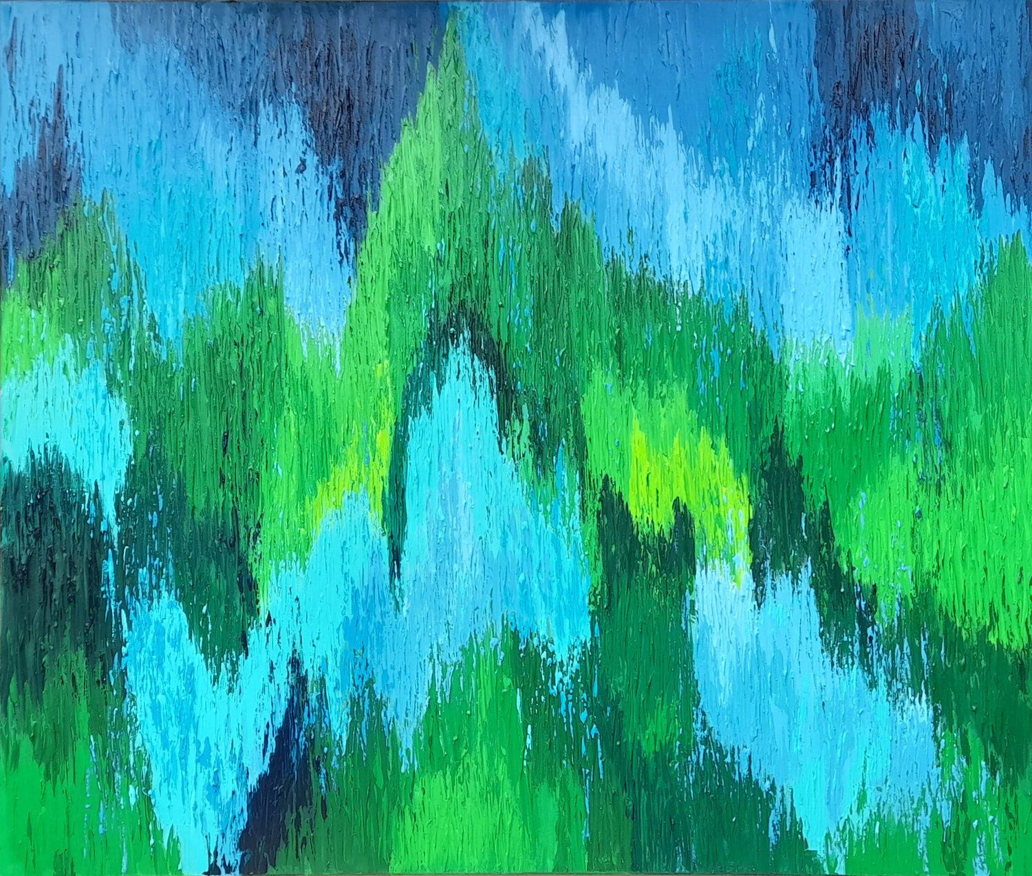 Rainforest Gema Cebrian Original painting for sale