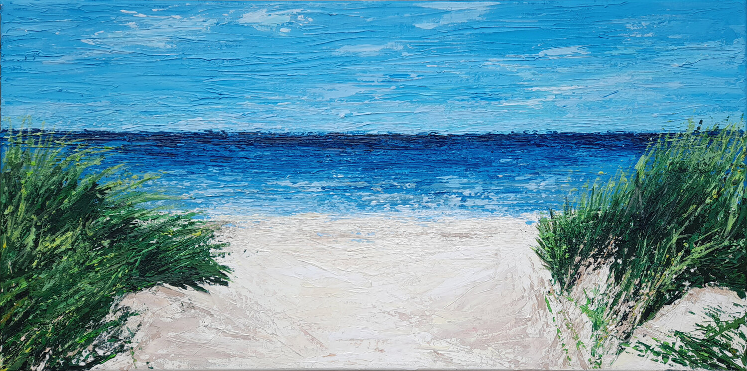 Auf dem Weg zur Ostsee Gema Cebrian Original painting for sale