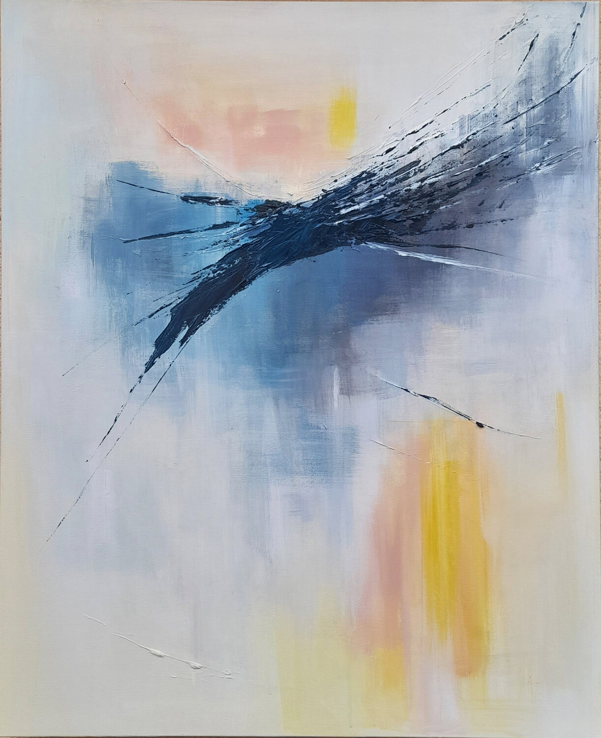 Luz y oscuridad 2 Gema Cebrian Original painting for sale