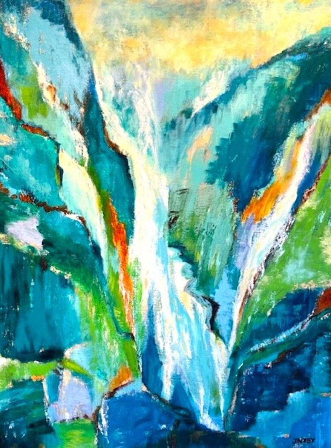 Untitled Janni Nyby Original painting for sale