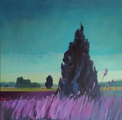 Mecklenburger Melange Landschaft by Kai Hoge, Painting for Sale on Select