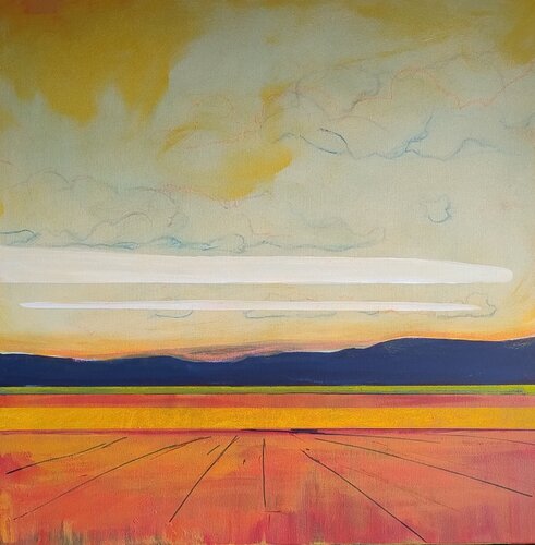 Orange Country by Kai Hoge, Painting for Sale on Select