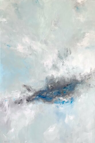 In which dimension do I feel this ? by Françoise Wattré, Painting for Sale on Select