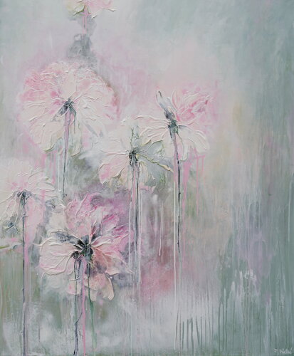 Gentle Summer rain by Françoise Wattré, Painting for Sale on Select