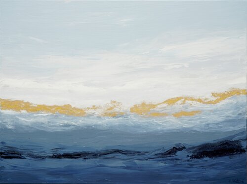 Impressions of Daybreak by Françoise Wattré, Painting for Sale on Select