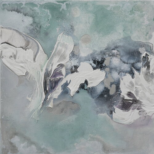 Hoar frost fairy tales I by Françoise Wattré, Painting for Sale on Select
