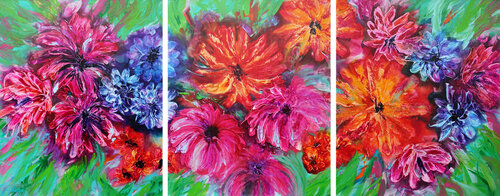 Jungle Paradise by Françoise Wattré, Painting for Sale on Select