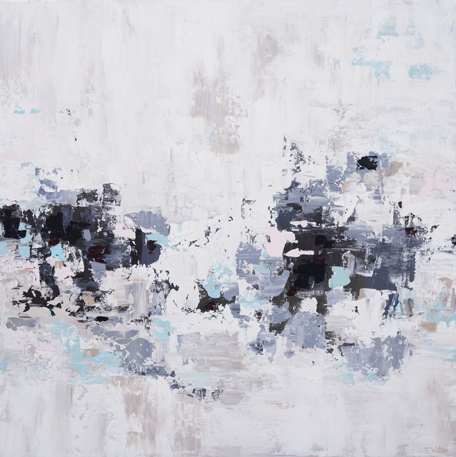 A place to be Françoise Wattré Original painting for sale