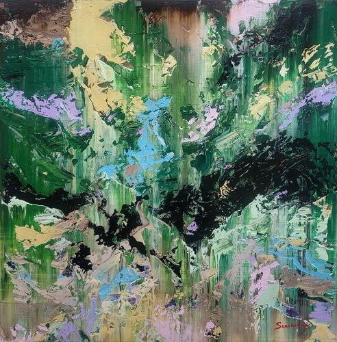 Nature's Pulse by Alex Senchenko, Painting for Sale on Select