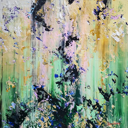 Layers of Silence by Alex Senchenko, Painting for Sale on Select