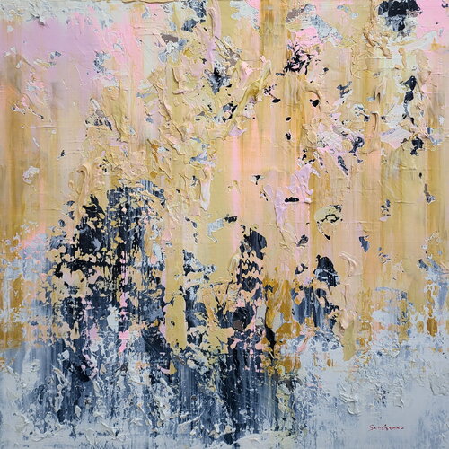 Layers of Serenity by Alex Senchenko, Painting for Sale on Select