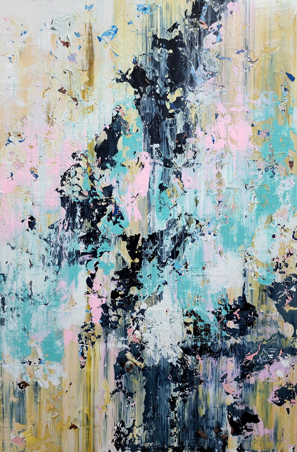 Abstract 2581 Alex Senchenko Original painting for sale