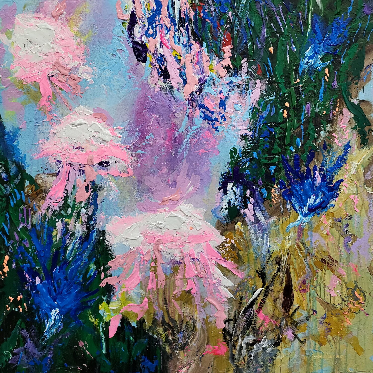 The Colour Within Alex Senchenko Original painting for sale