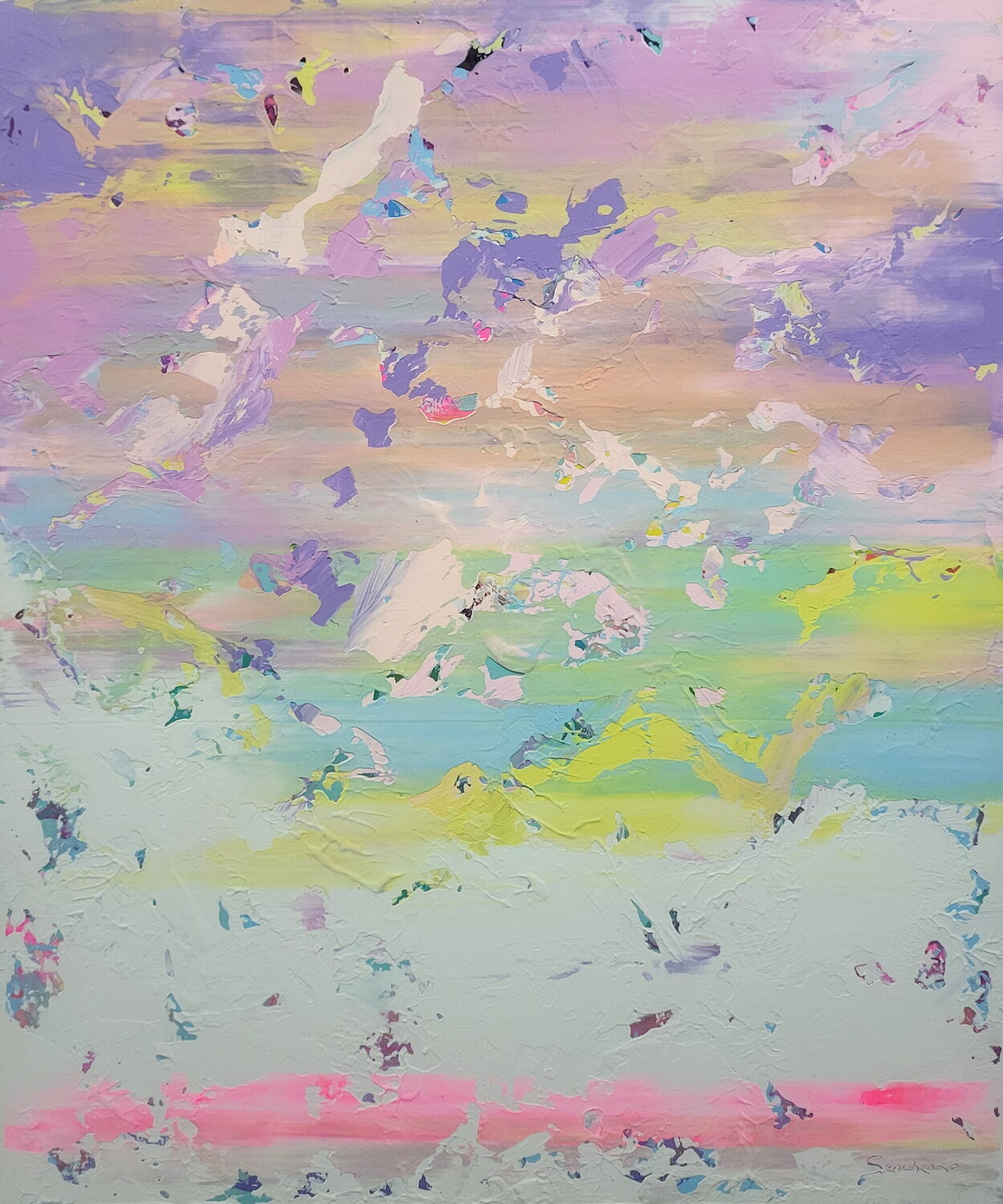 Cloudscape Dreams Alex Senchenko Original painting for sale