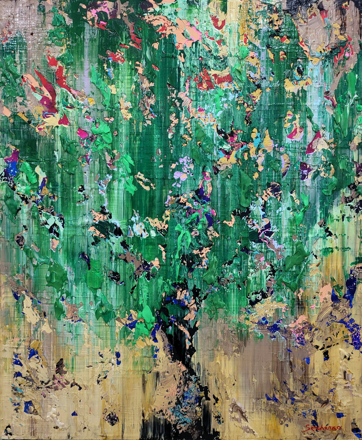 Whispers of the Earth Alex Senchenko Original painting for sale