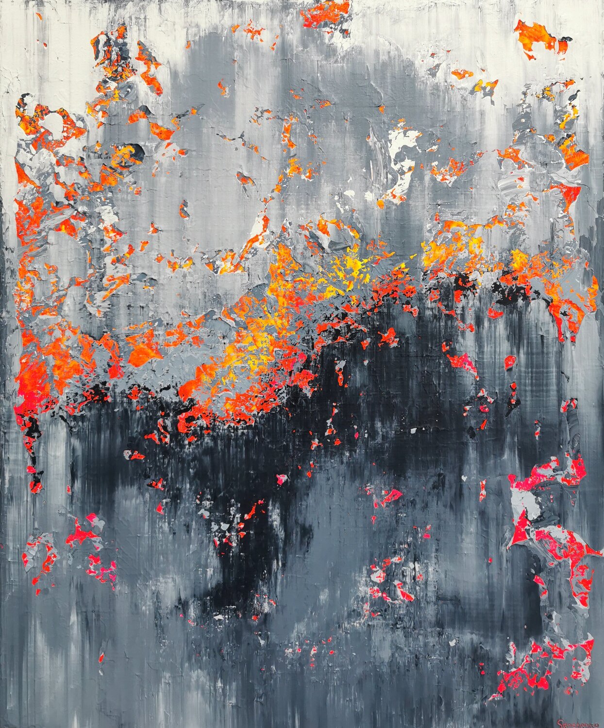 Abstract 2101 Alex Senchenko Original painting for sale