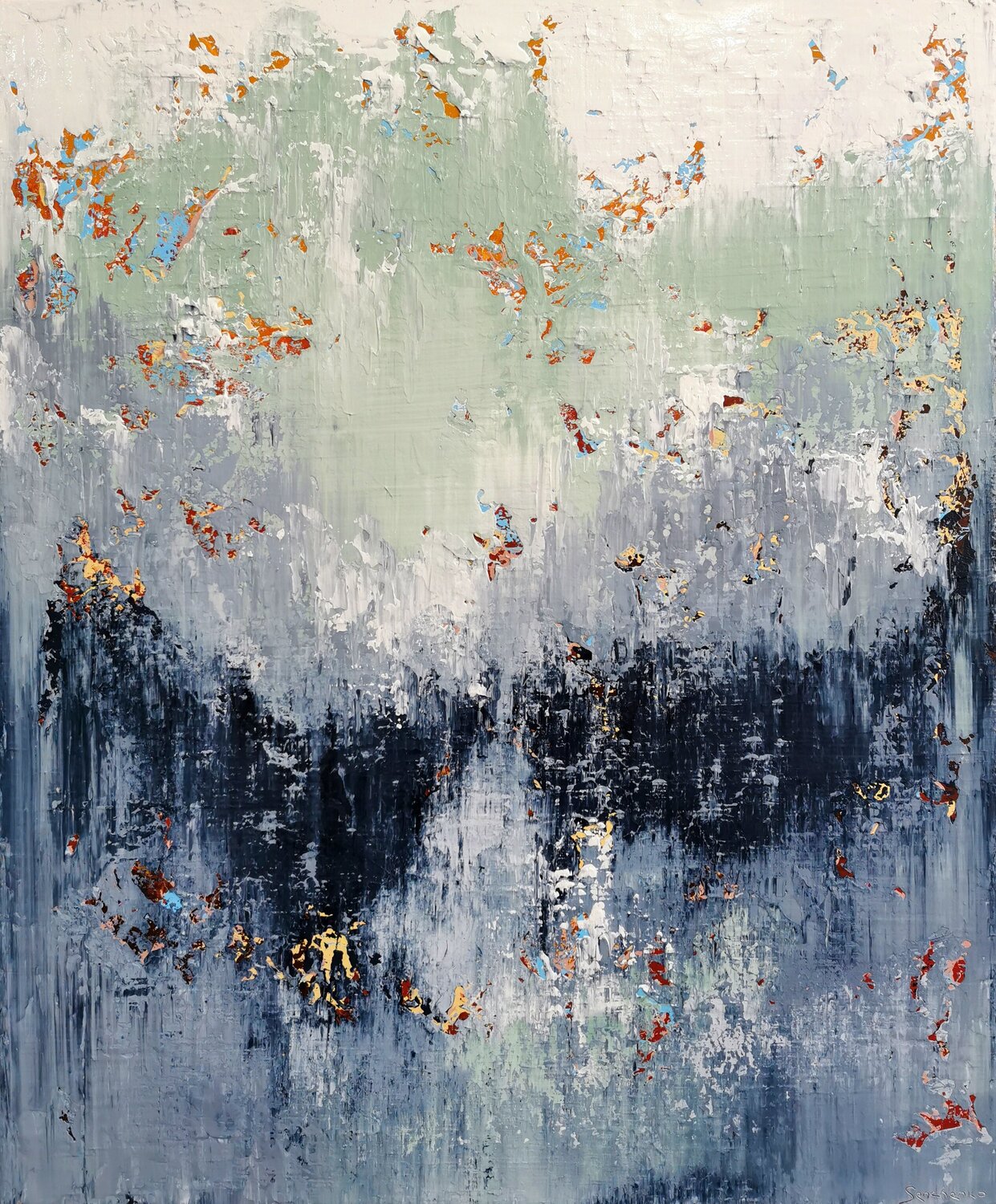 Abstract 2109 Alex Senchenko Original painting for sale