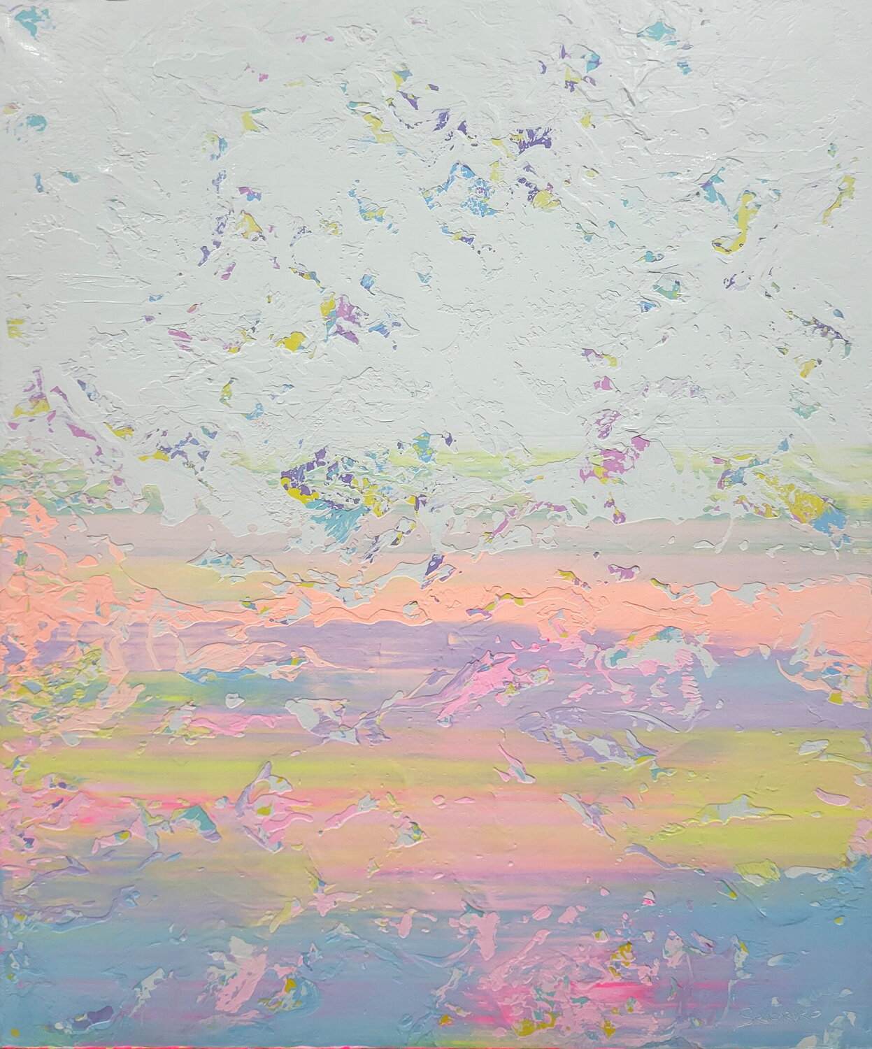 Abstract 2566 Alex Senchenko Original painting for sale