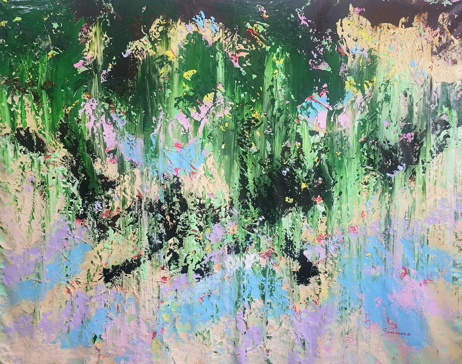 Wild Berries Alex Senchenko Original painting for sale