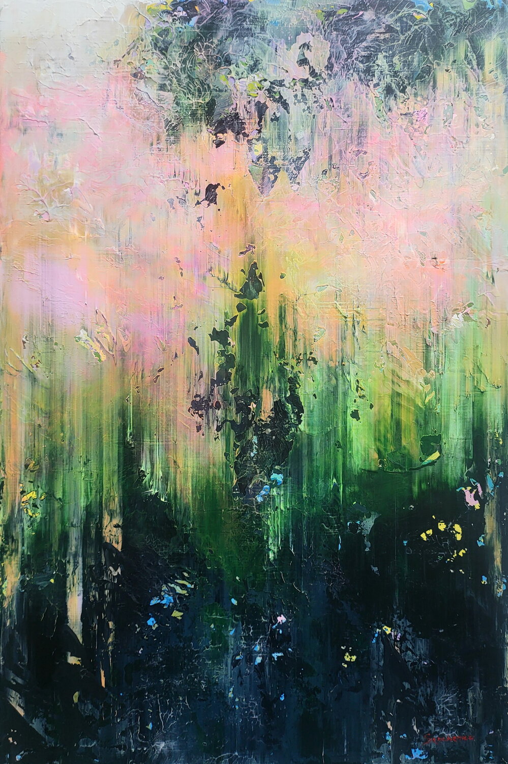 Velvet Moss Alex Senchenko Original painting for sale