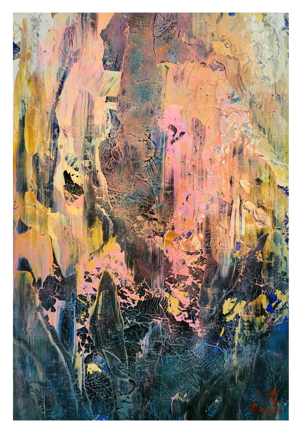 Abstract 2631 Alex Senchenko Original painting for sale