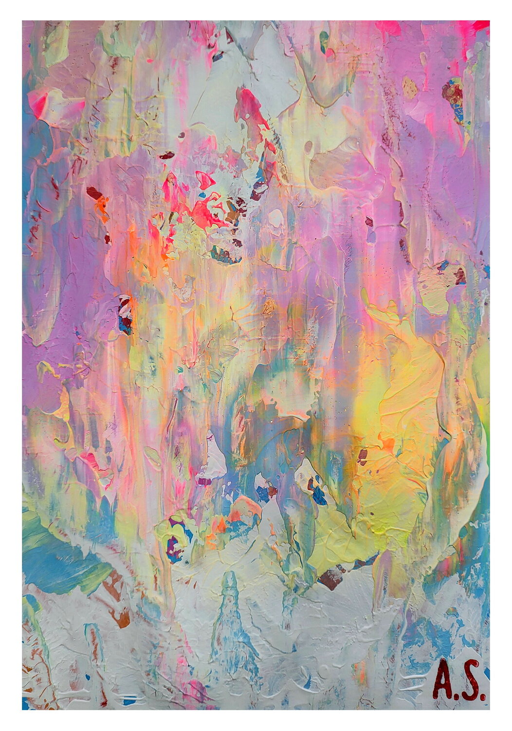 Abstract 2630 Alex Senchenko Original painting for sale
