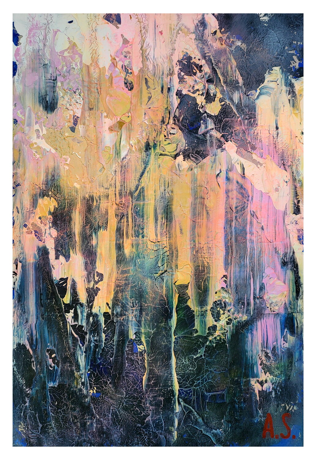 Abstract 2632 Alex Senchenko Original painting for sale