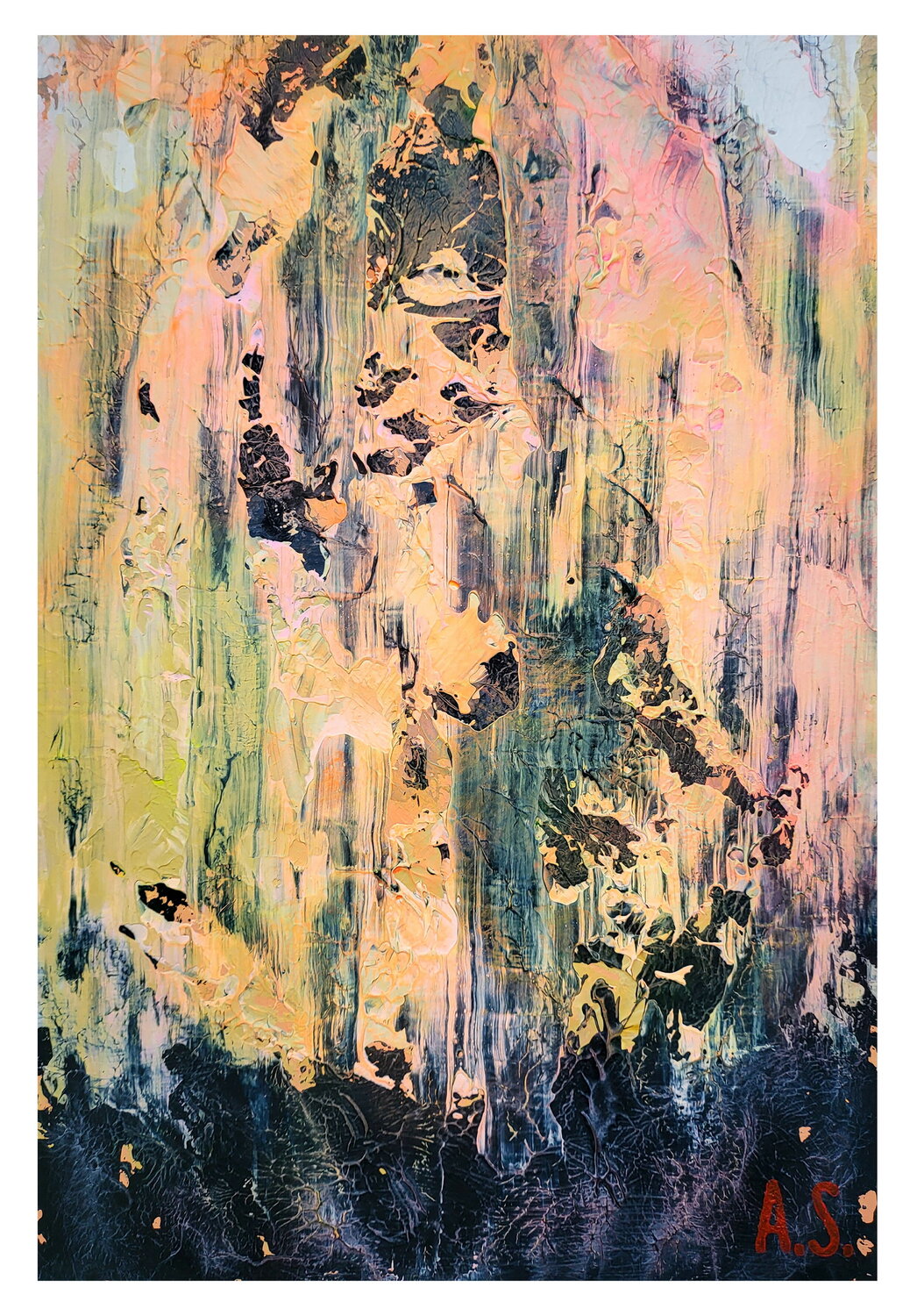 Abstract 2634 Alex Senchenko Original painting for sale