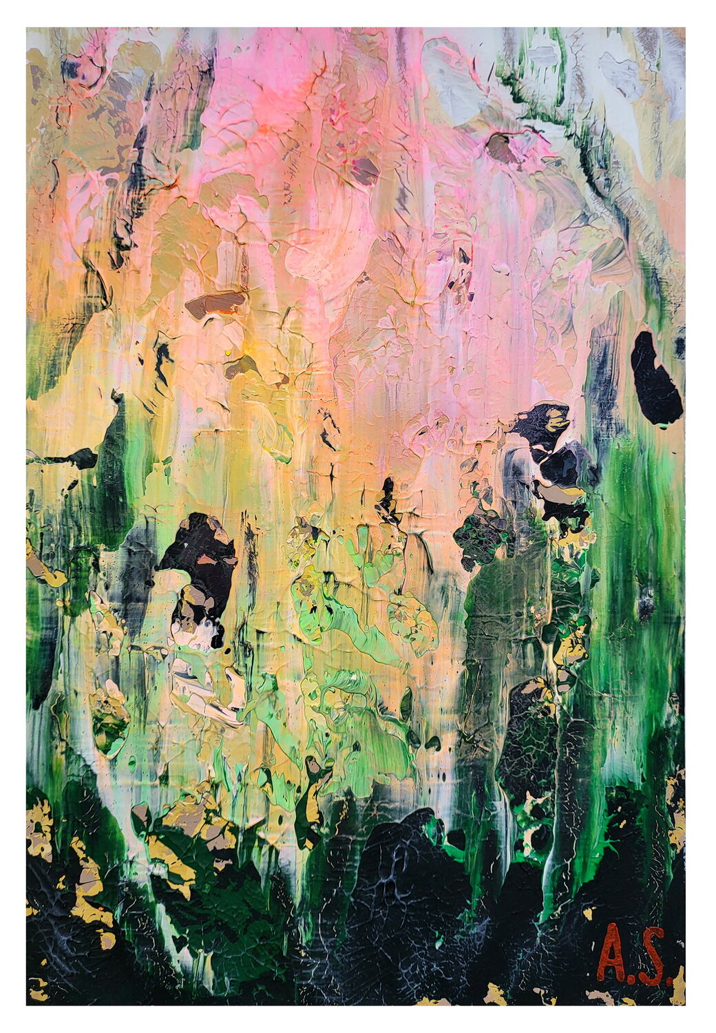 Abstract 2635 Alex Senchenko Original painting for sale