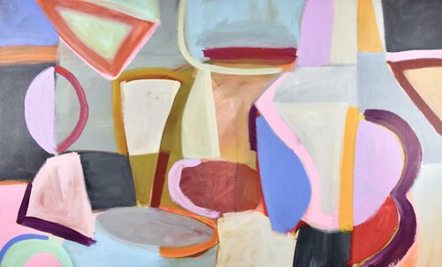 Familiar Gestures by Michelle Louis, Painting for Sale on Select