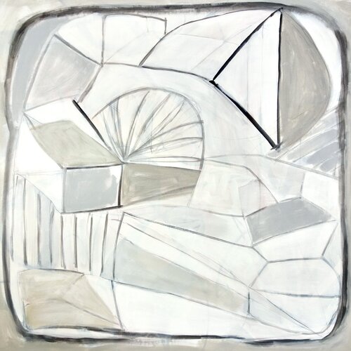 Fold Geometry by Michelle Louis, Painting for Sale on Select