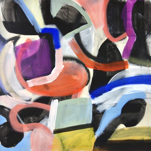Just Around the Bend by Michelle Louis, Painting for Sale on Select