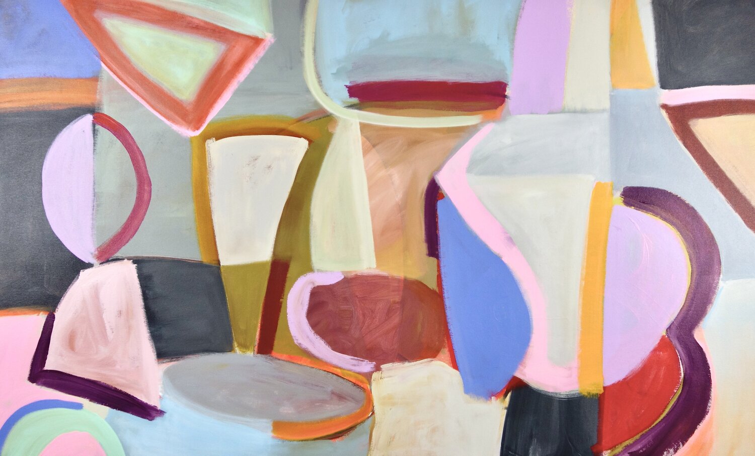 Familiar Gestures Michelle Louis Original painting for sale