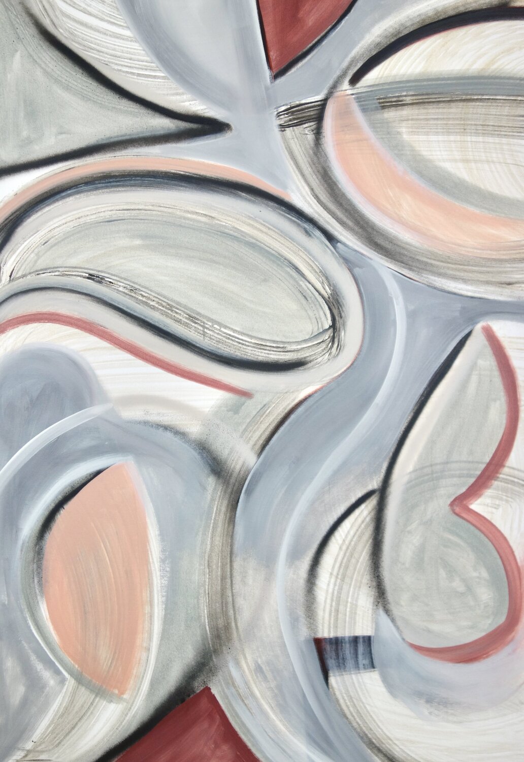 With the Tide Michelle Louis Original painting for sale