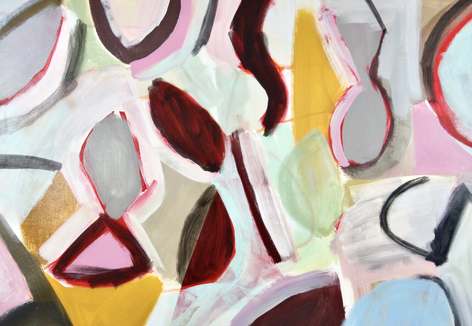 Unexpected Pleasure Michelle Louis Original painting for sale