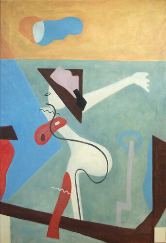 Mademoiselle by Bernard Simunovic, Painting for Sale on Select