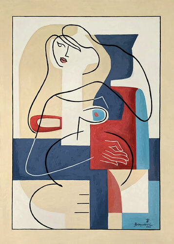 The Beauty of New Life by Bernard Simunovic, Painting for Sale on Select
