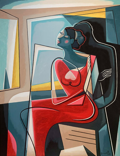 Cognitive Presence by Bernard Simunovic, Painting for Sale on Select