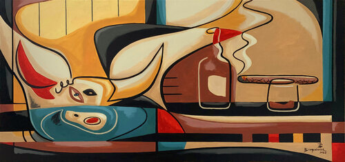By Invitation Only by Bernard Simunovic, Painting for Sale on Select