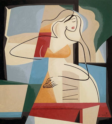 Enchanting by Bernard Simunovic, Painting for Sale on Select