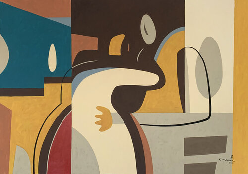 Silent Echo by Bernard Simunovic, Painting for Sale on Select