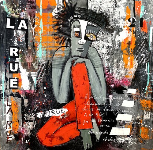 La Rue by RogerM, Painting for Sale on Select