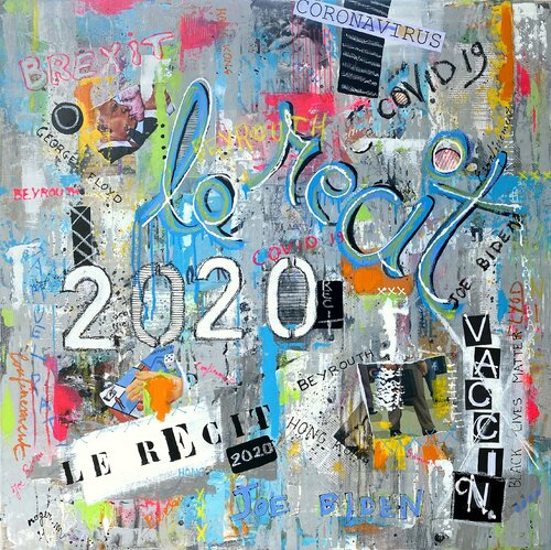 2020 - Le Récit by RogerM, Painting for Sale on Select