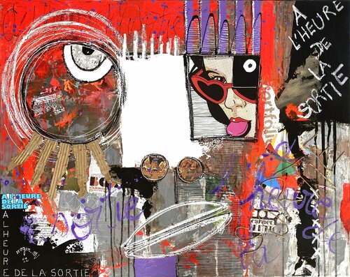 L'Heure de la Sortie by RogerM, Painting for Sale on Select
