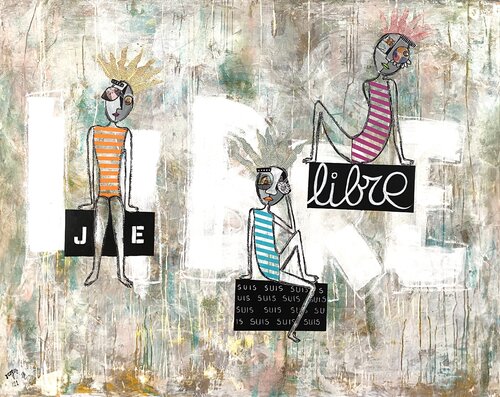 Je suis Libre by RogerM, Painting for Sale on Select