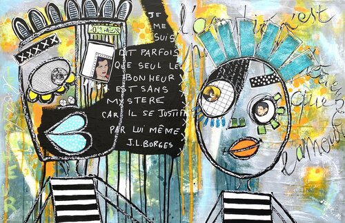 Un Bonheur sans Mystère by RogerM, Painting for Sale on Select