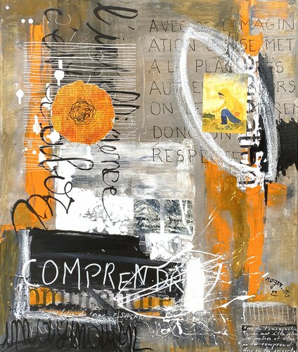 Te Comprendre ... by RogerM, Painting for Sale on Select