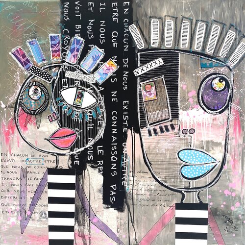 L'Autre by RogerM, Painting for Sale on Select